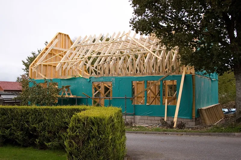 Timber frame new build